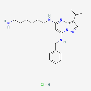 Chemical structure of BS-181 HCl