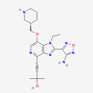 Chemical structure of GSK690693