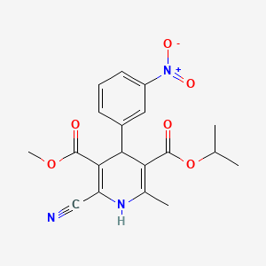 Chemical structure of Nilvadipine