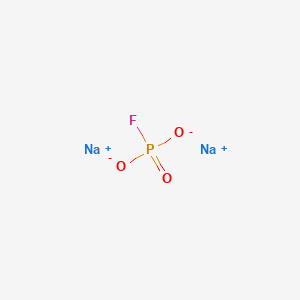 Chemical structure of Sodium Monofluorophosphate