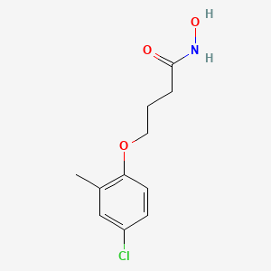 Chemical structure of Droxinostat