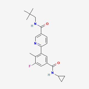 Chemical structure of Losmapimod
