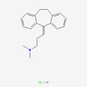 Chemical structure of Amitriptyline HCl