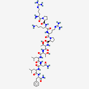 Chemical structure of JIP-1 (153-163)