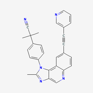 Chemical structure of NVP-BAG956