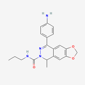 Chemical structure of SYM 2206