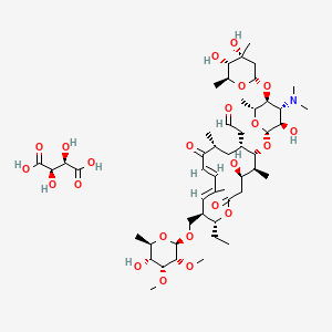 Chemical structure of Tylosin tartrate