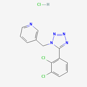 Chemical structure of A 438079 hydrochloride
