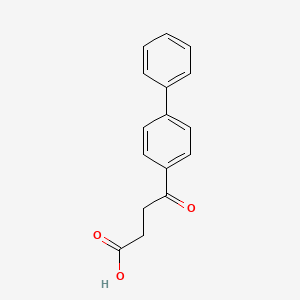 Chemical structure of Fenbufen