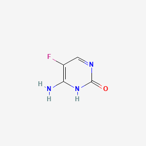 Chemical structure of Flucytosine