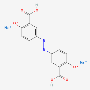 Chemical structure of Olsalazine Sodium