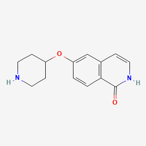 Chemical structure of SAR407899