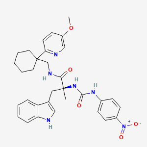 Chemical structure of PD 176252