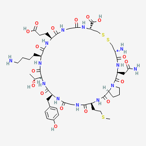 Chemical structure of Cyclotraxin B