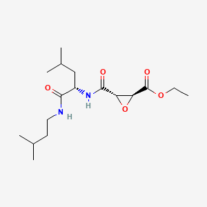 Chemical structure of E 64d
