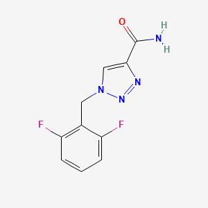 Chemical structure of Rufinamide