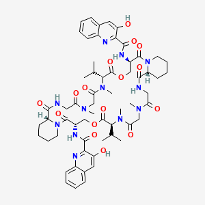 Chemical structure of Sandramycin