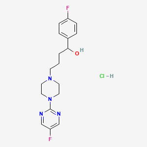 Chemical structure of BMY 14802 hydrochloride