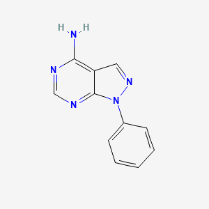 Chemical structure of PP 3
