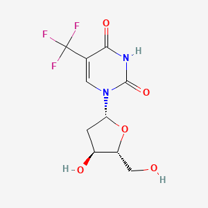 Chemical structure of Trifluridine
