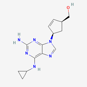 Chemical structure of Abacavir
