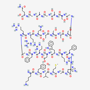Chemical structure of Lys-γ3-MSH