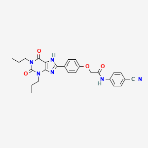 Chemical structure of MRS 1754