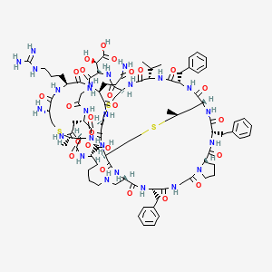 Chemical structure of Cinnamycin