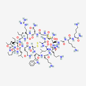 Chemical structure of Tertiapin LQ
