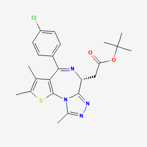 Chemical structure of (-)-JQ1