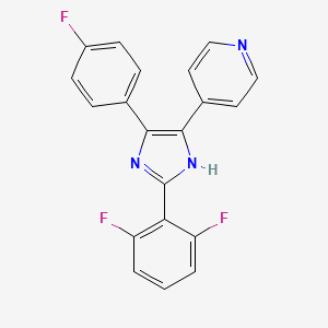 Chemical structure of TA 01