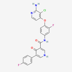 Chemical structure of BMS-794833