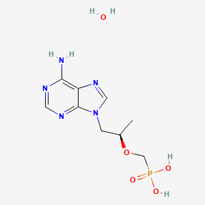 Chemical structure of Tenofovir hydrate