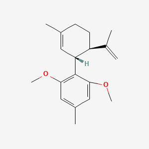 Chemical structure of O-1918