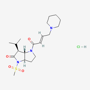 Chemical structure of GW311616 hydrochloride