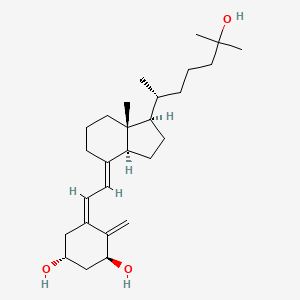 Chemical structure of Calcitriol