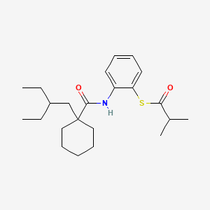 Chemical structure of Dalcetrapib