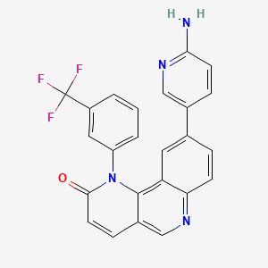 Chemical structure of Torin 2