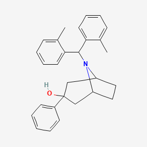 Chemical structure of SCH 221510