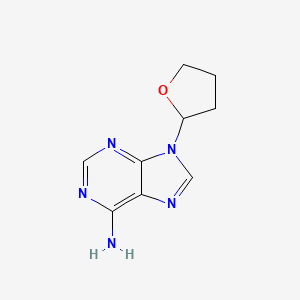 Chemical structure of SQ 22536