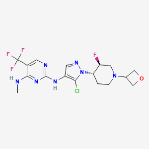 Chemical structure of GNE-9605