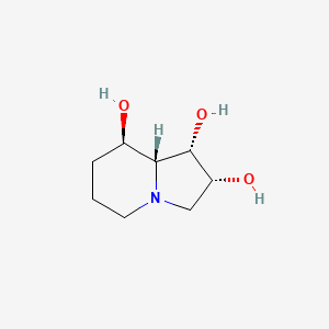 Chemical structure of Swainsonine