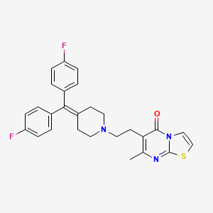 Chemical structure of Ritanserin