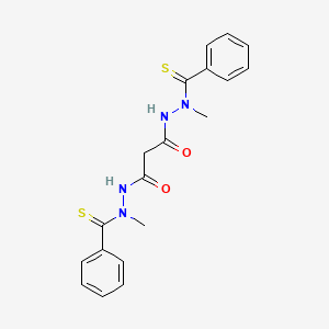 Chemical structure of Elesclomol