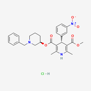 Chemical structure of Benidipine HCl