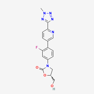 Chemical structure of Tedizolid