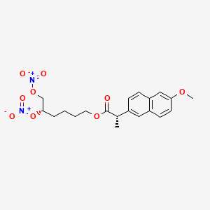 Chemical structure of NCX 466