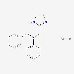 Chemical structure of Antazoline HCl