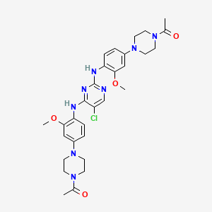 Chemical structure of KRCA 0008