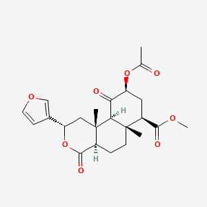 Chemical structure of Salvinorin A
